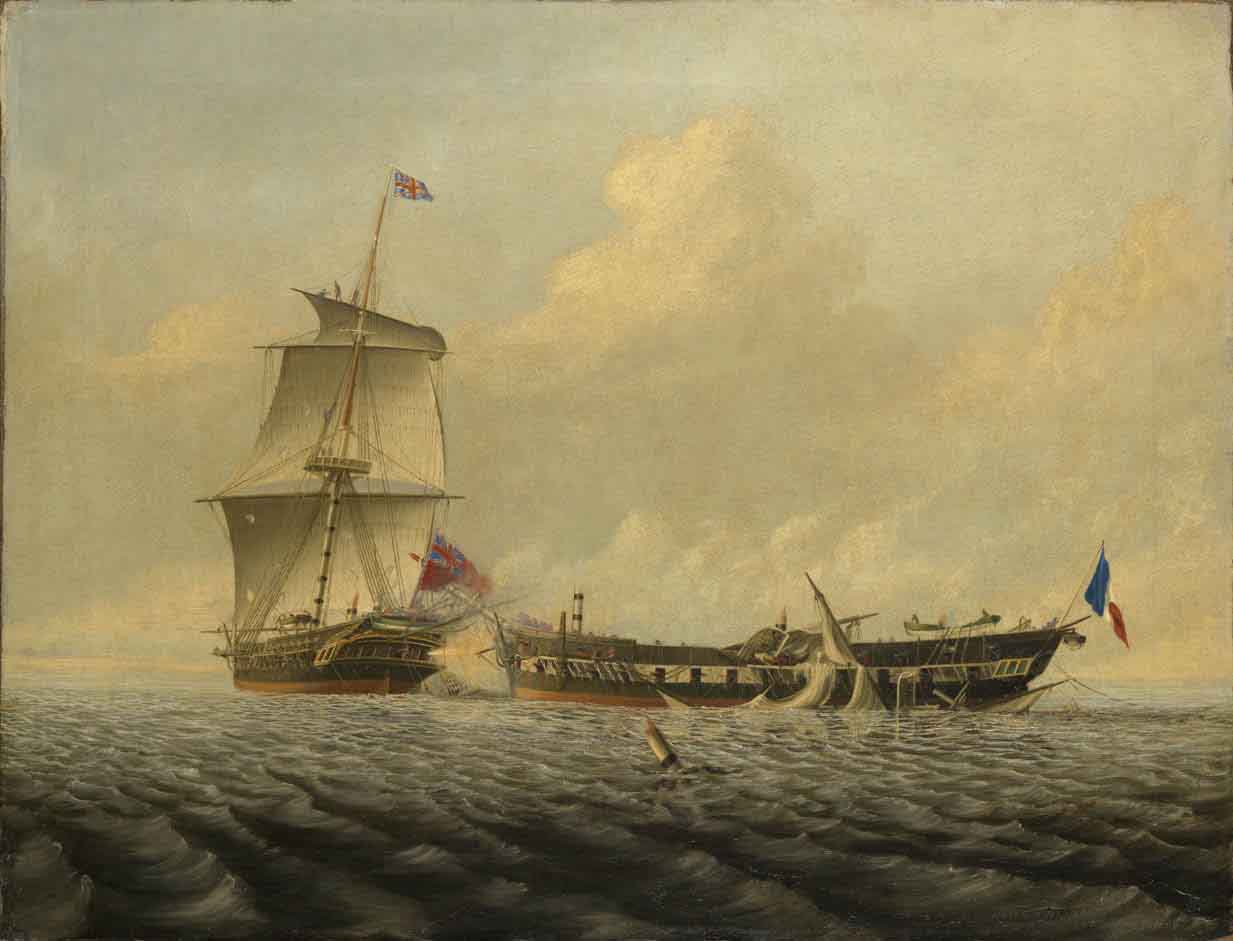 Action between HMS